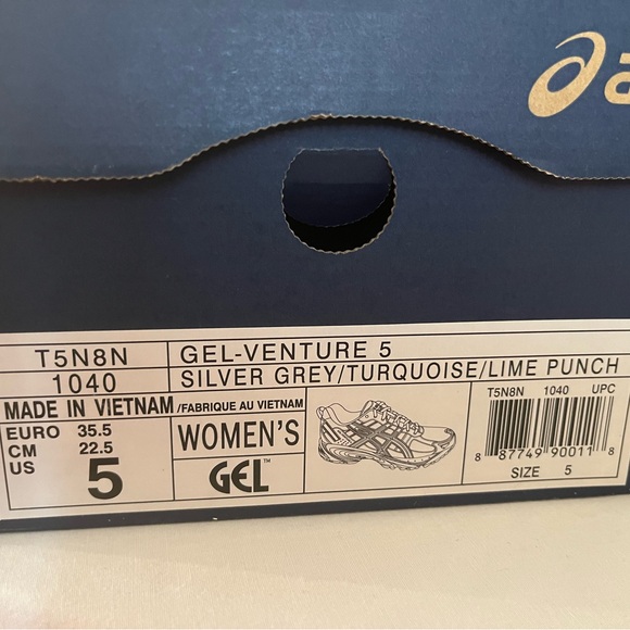ASICS Running Shoes GEL Venture 5 Womens Size 5 - Picture 9 of 9